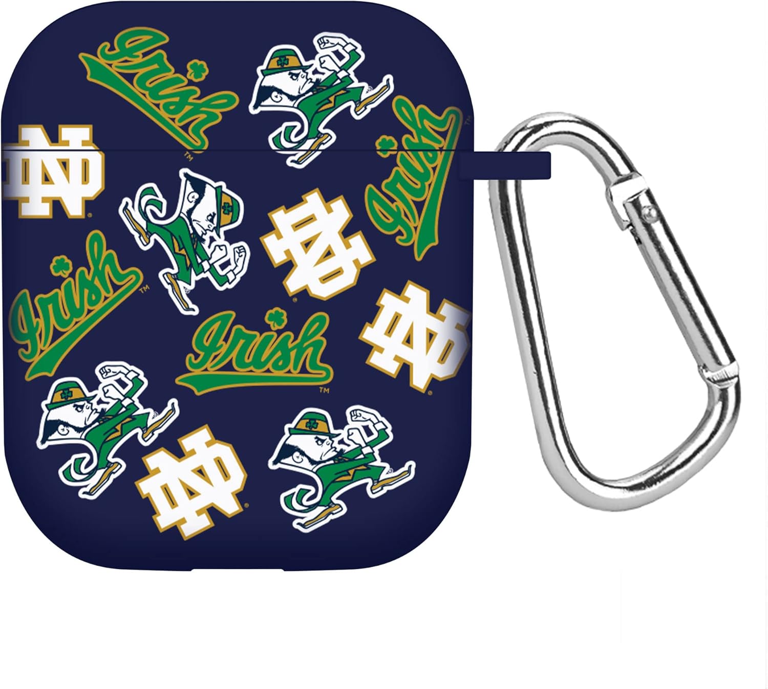 Affinity Bands Notre Dame Fighting Irish HD Combo Package Compatible with Apple Watch and AirPods Gen 1 & 2 (42/44/45/49mm (46mm Series 11) Short Random)