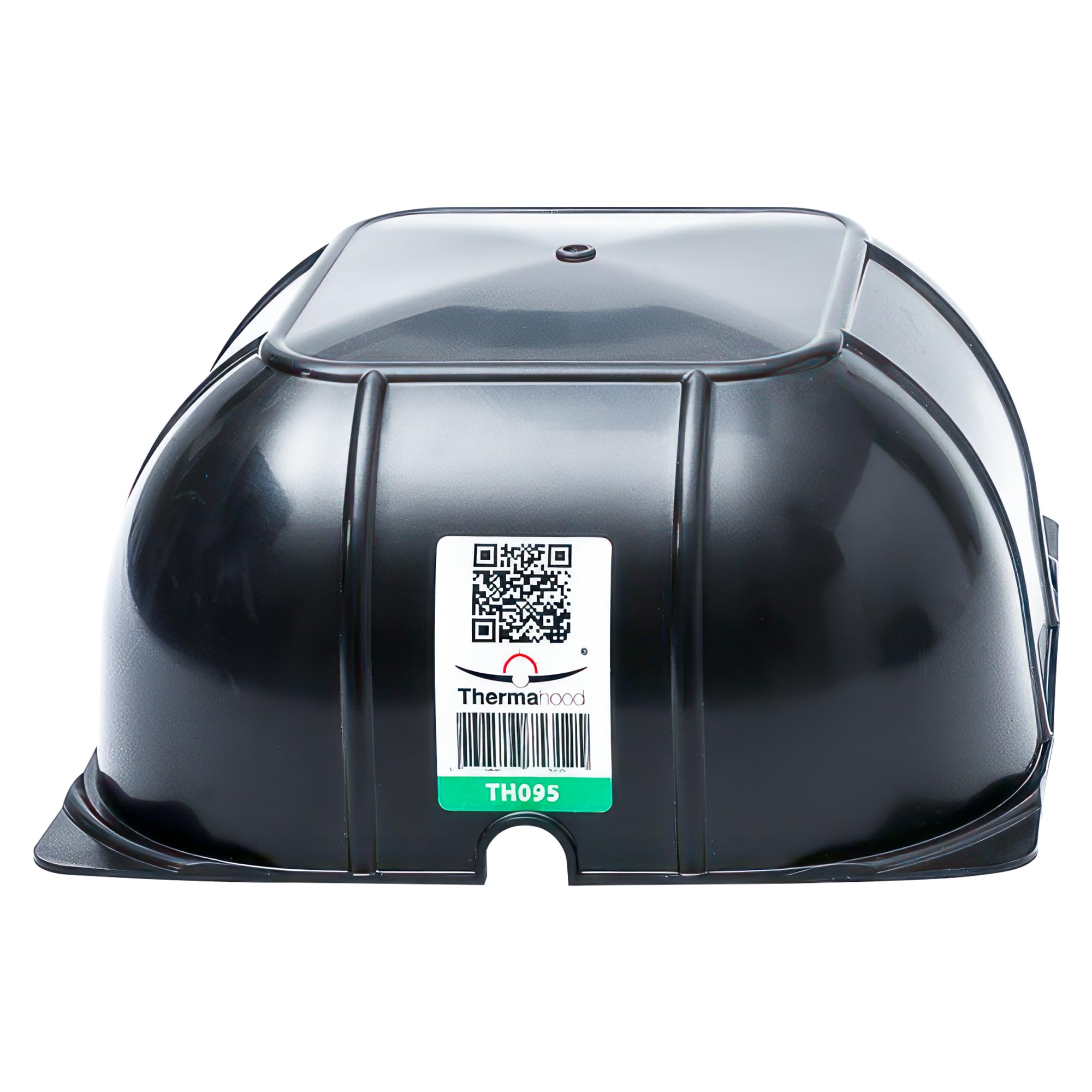 TH095 Pack of 10 - Airtight Downlight Covers for Over Recessed Lights and Downlights - Energy Efficient, Black, 190 x 190 x 95mm