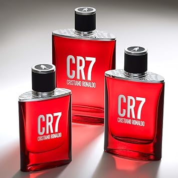 CR7 Cristiano Ronaldo - Eau De Toilette Cologne Scent for Men - Woody, Musky Scent with Lavender, Cardamom, Tobacco, and Cedar - From Cristiano Ronaldos Original Mens Fragrance Collection - 3.4 oz