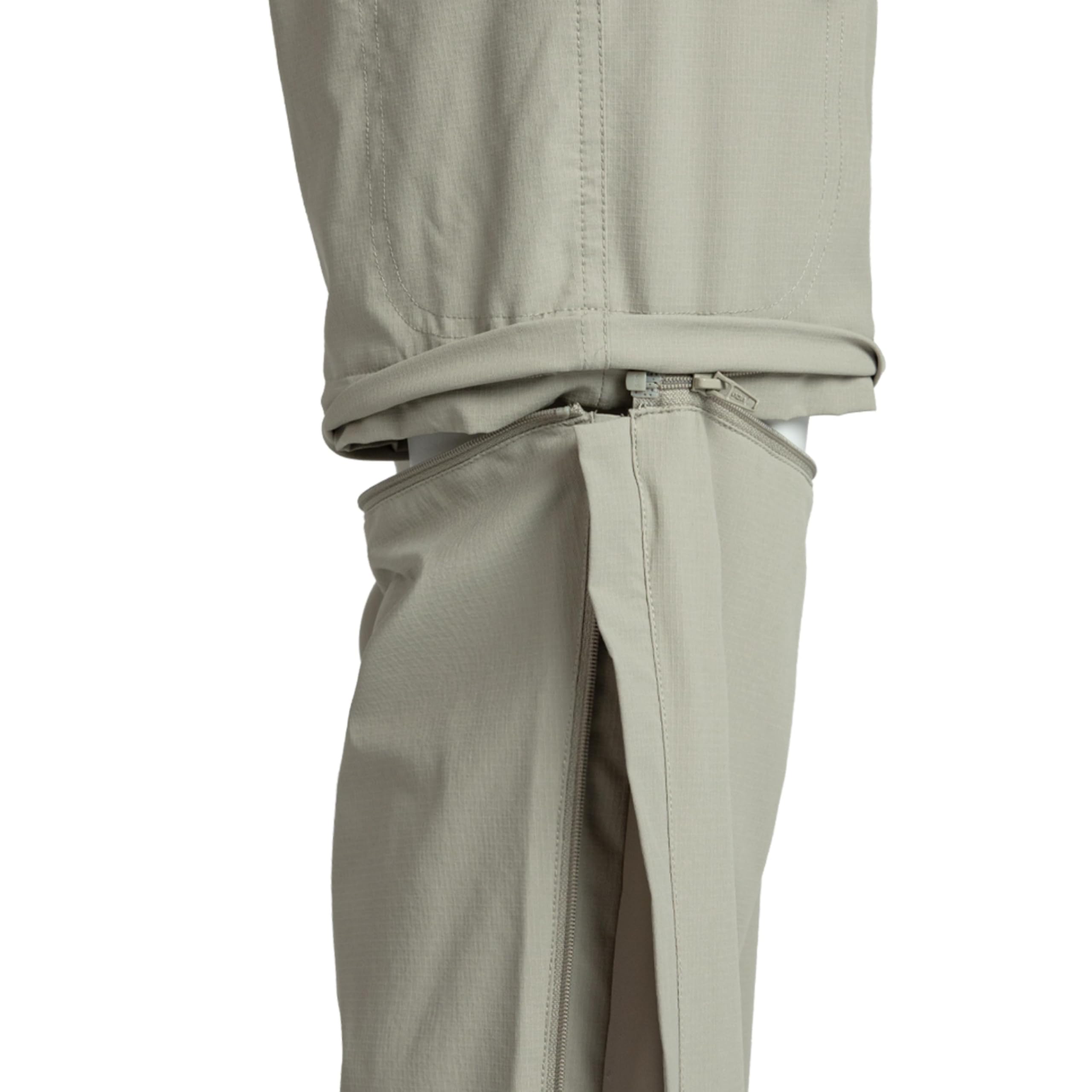 Izas Arezzo Pantalón Comprimible Ribstop para Mujer. Elástico, Duradero y Repelente al Agua. Transpirable y de Secado Rápido. Desmontable. con Bolsillos, Ajustable y Cómodo