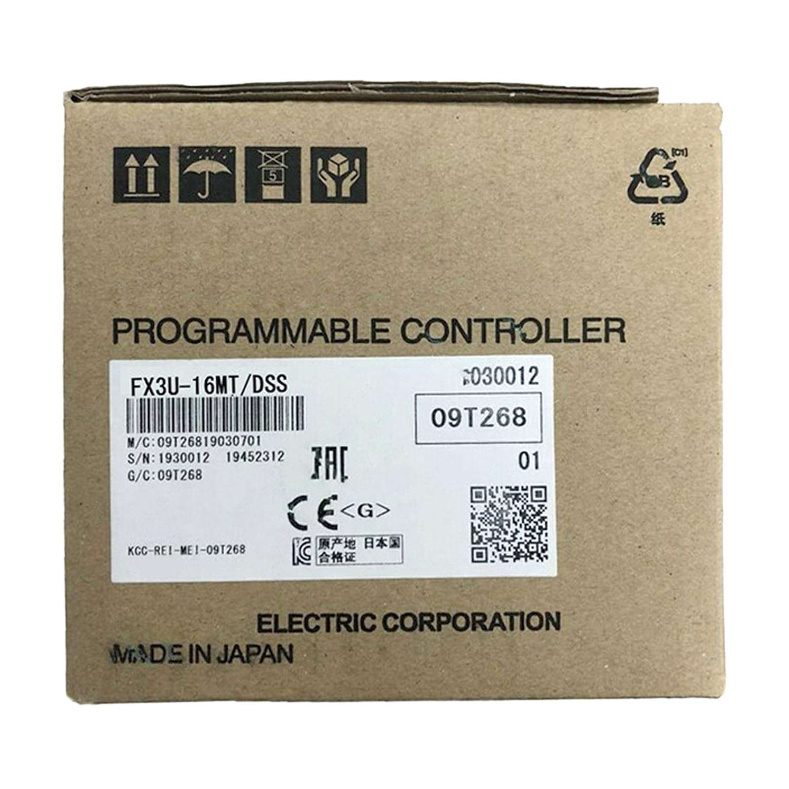 QEFHSVVZE FX3U-16MT/DSS New and Sealed in Box FX3U16MT/DSS 1 Year Warranty