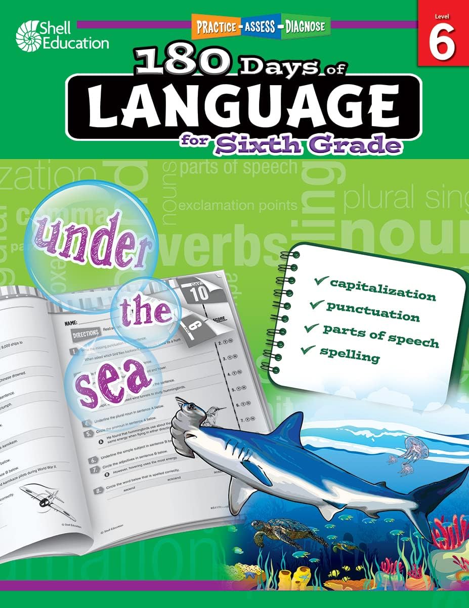 180 Days of Language for Sixth Grade