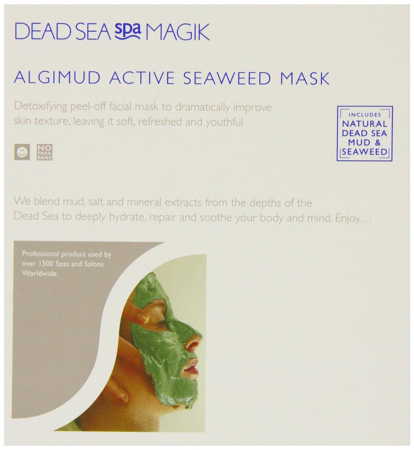 (10 PACK) - Dead Sea Spa Magik - Algimud Active Seaweed Mask | 25g | 10 PACK BUNDLE by Dead Sea Spa Magik
