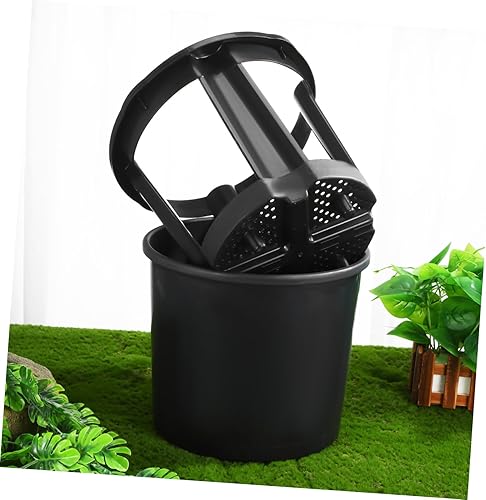 Miniatura 5 de DOITOOL 1 juego de olla de patata bandeja para servir aperitivo, bandeja de cesta de microgreens para brotar vegetales, cubo de patata para cultivo