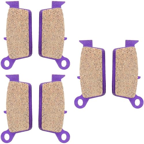 Miniatura 4 de SCITOO FA131 Pastillas de freno para Honda Dream 50R 2004 pastillas de freno traseras de fibra de carbono