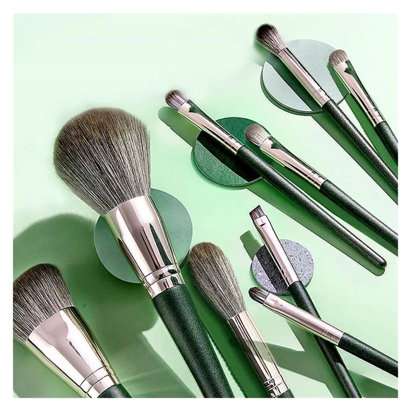 Professionelles 14-teiliges Make-up-Pinsel-Set for Puder, Foundation, Rouge, Blending, Lidschatten, Lippen, Kosmetik, Schönheit, weiche Borsten, Make-up-Pinsel