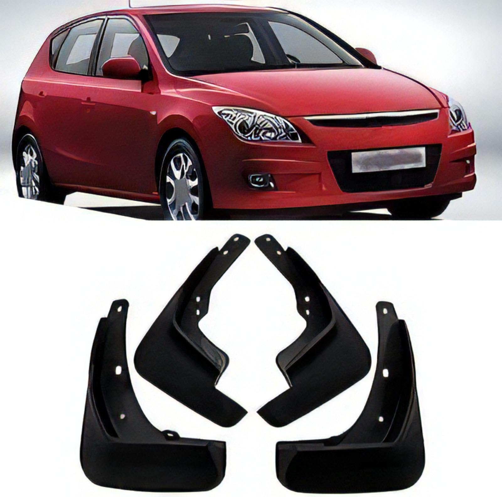 Ailes pour Hyundai i30cw Wagon 2007-2012 garde-boue latéraux avant arrière sans perçage