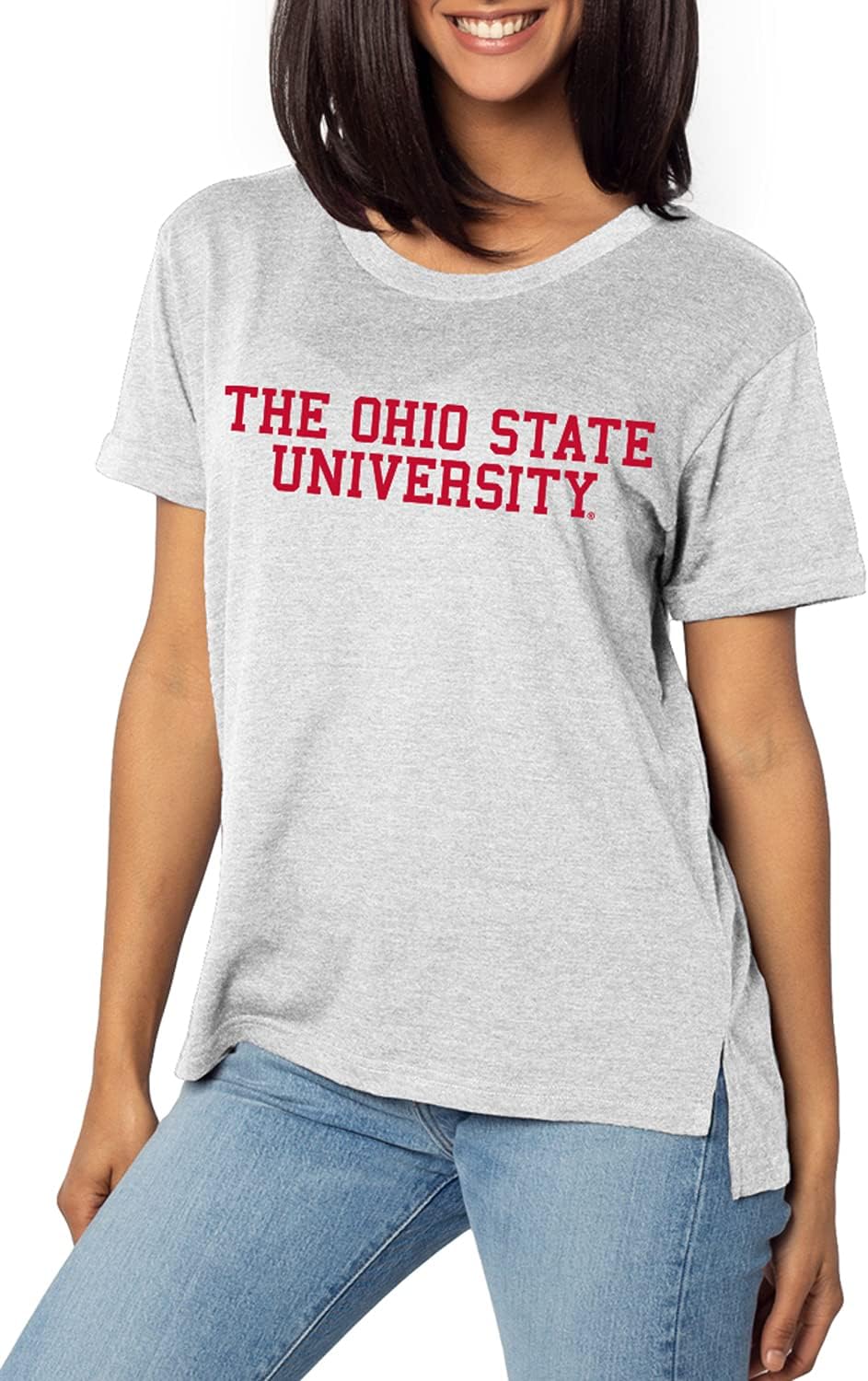 Womens NEW NWT Large UG APPAREL Stripe SPORTS WEAR TEE SHIRT TOP