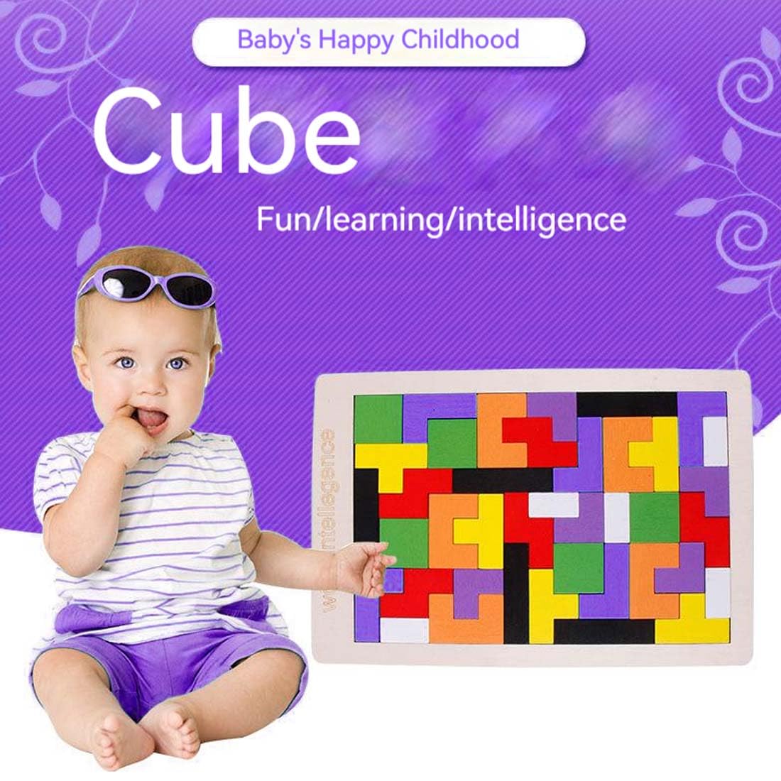 Montessori Tangram Spielzeug Ab 3 Jahre – 81 Bunte Steckstäbe, Förderung Von Motorik & Kreativität, In Geschenkbox