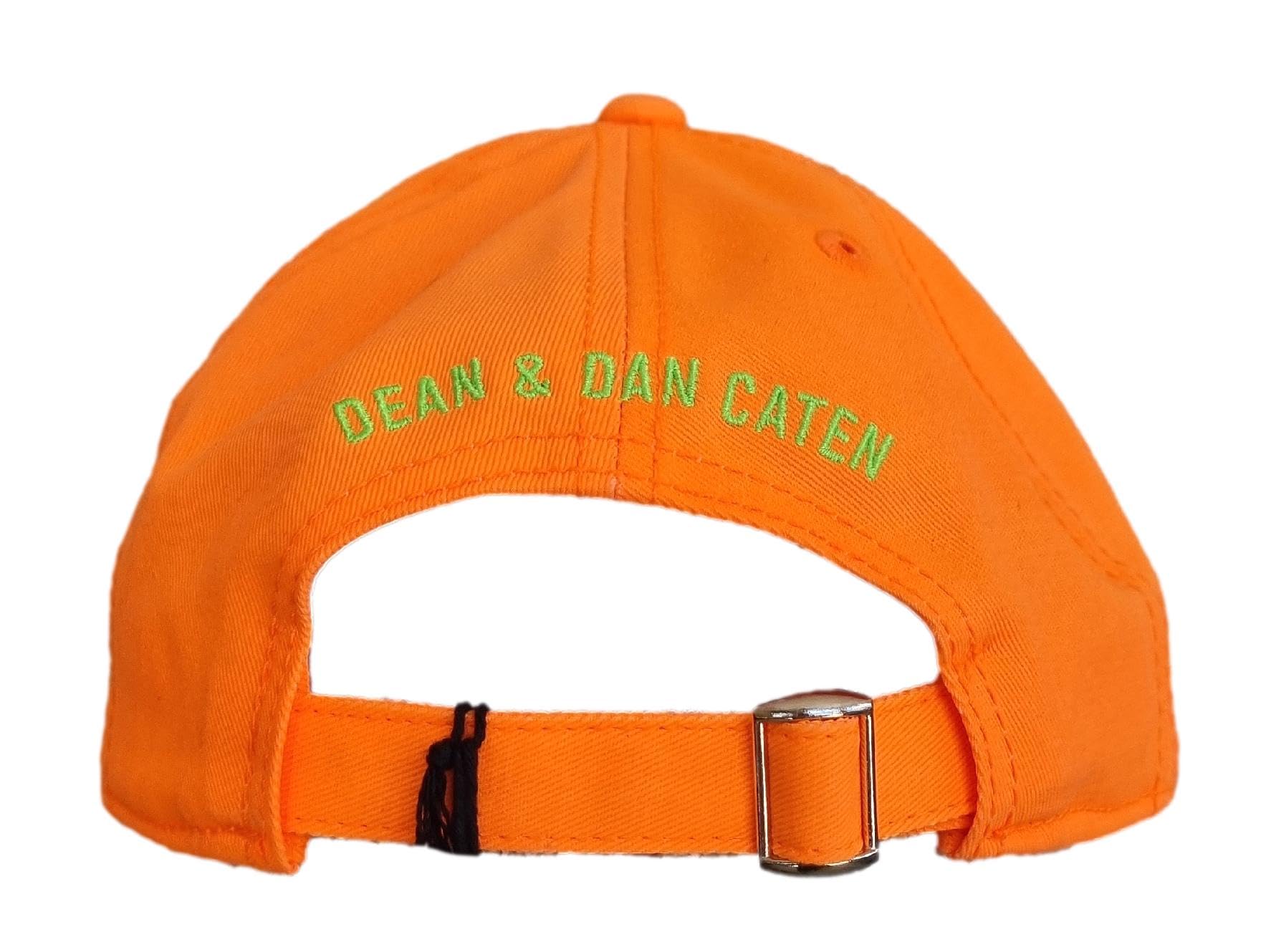 DSQUARED2 Junior Cappello Berretto Baseball Uomo D2F222U tg.3 Arancione-Verde