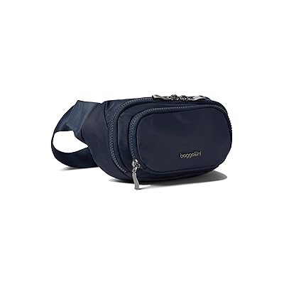 Baggallini On The Go Belt Bag Waist Pack Bags French Navy Twill