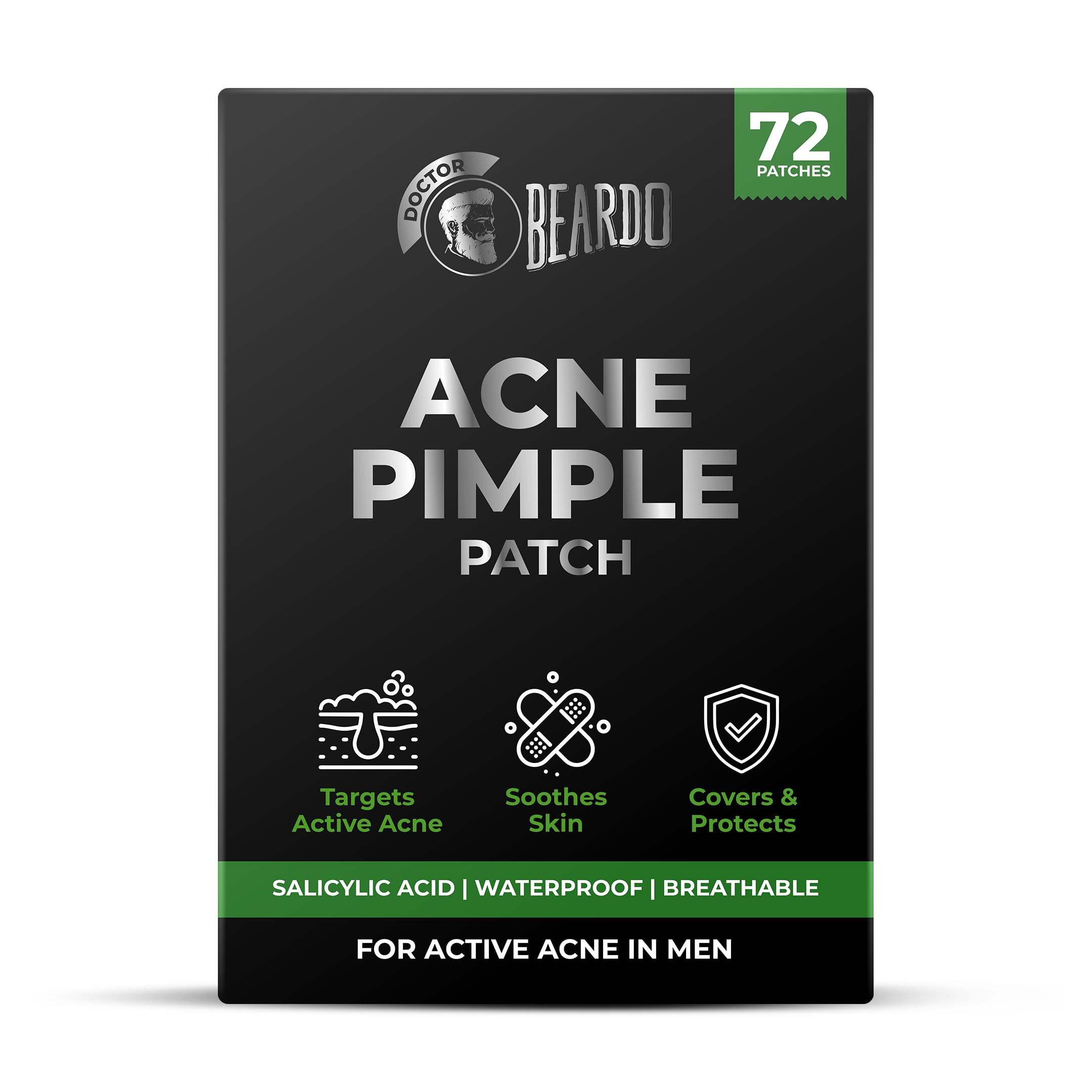 price history - Beardo Acne Pimple Patch for Face with Salicylic Acid (72 dots) | Waterproof Patches for Active Acne | Absorbs Pimple Overnight and Reduces Excess Oil | Pimple Patches for Men