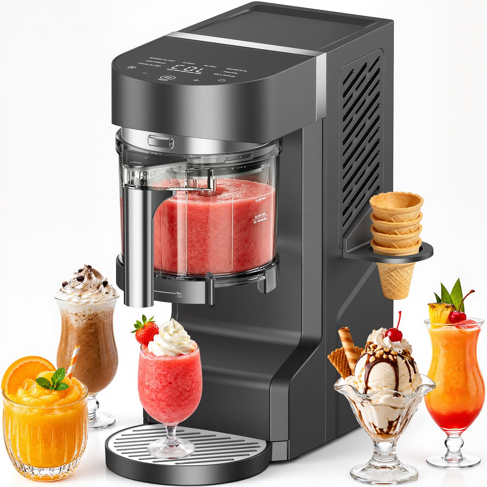 Photo 1 of Ranvaira Slushie Machine - 30oz, Gray