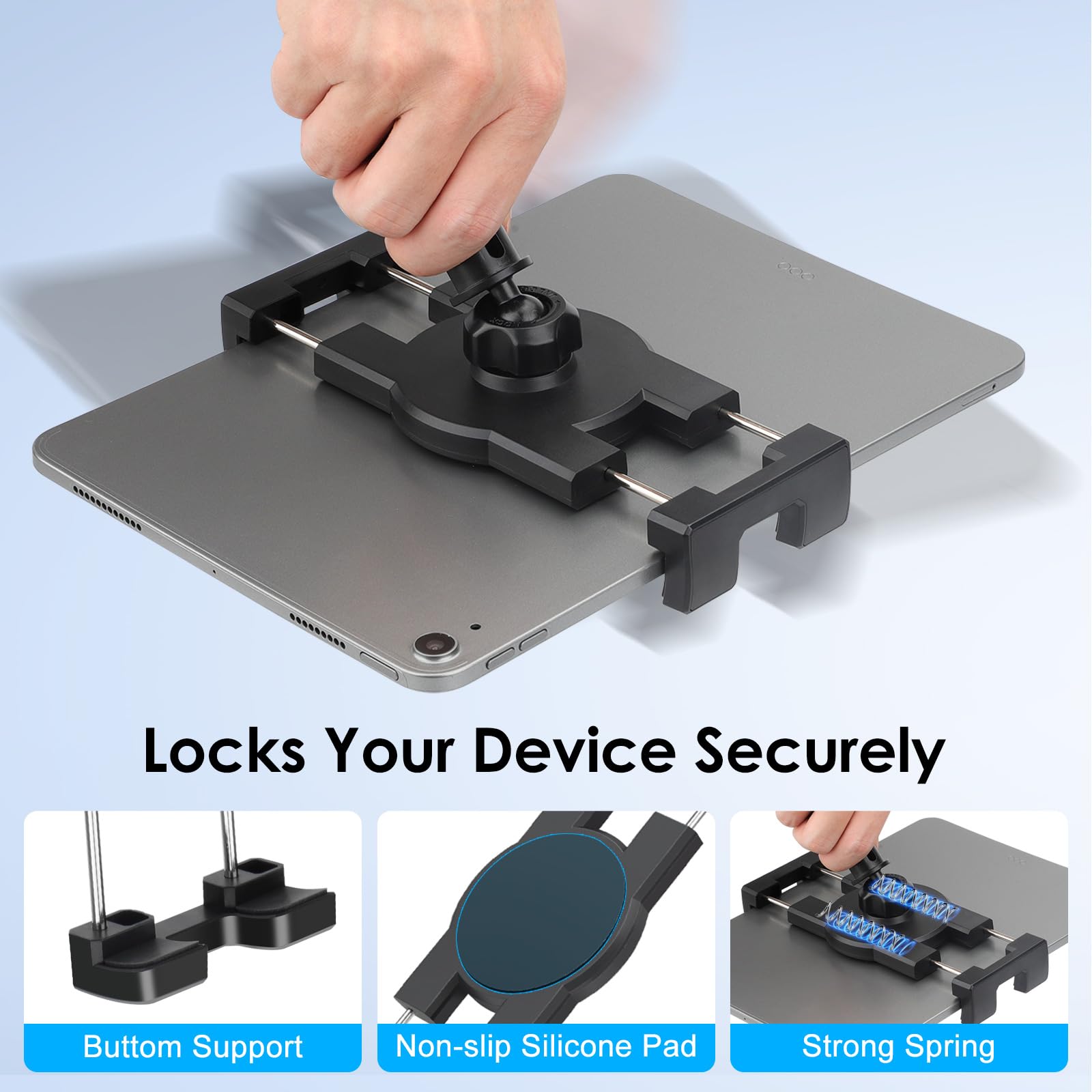SUPPORTO CELLULARE AUTO PER CRUSCOTTO PARABREZZA CON CLIP Portacellulare 360 8021000033623