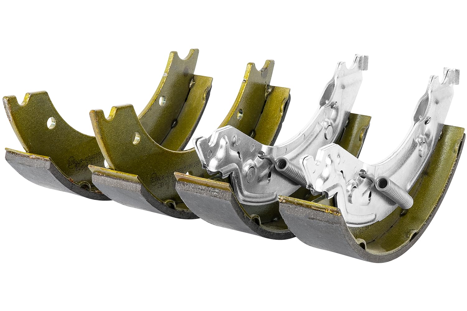 UNITRAILER KAMPOL Automotive Zapatas de Freno para Ejes Knott 250x40 mm | Kit completo con muelles y tensor para remolques de 1800 kg. Ideal para mantenimiento de plataformas y portavehículos.
