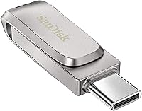 Vista 4 de SanDisk Ultra Dual Drive Luxe USB Tipo-C 128GB Flash Drive para Acer 2 en 1 Laptops Chromebook 314, Chromebook Spin 513, Chromebook 311