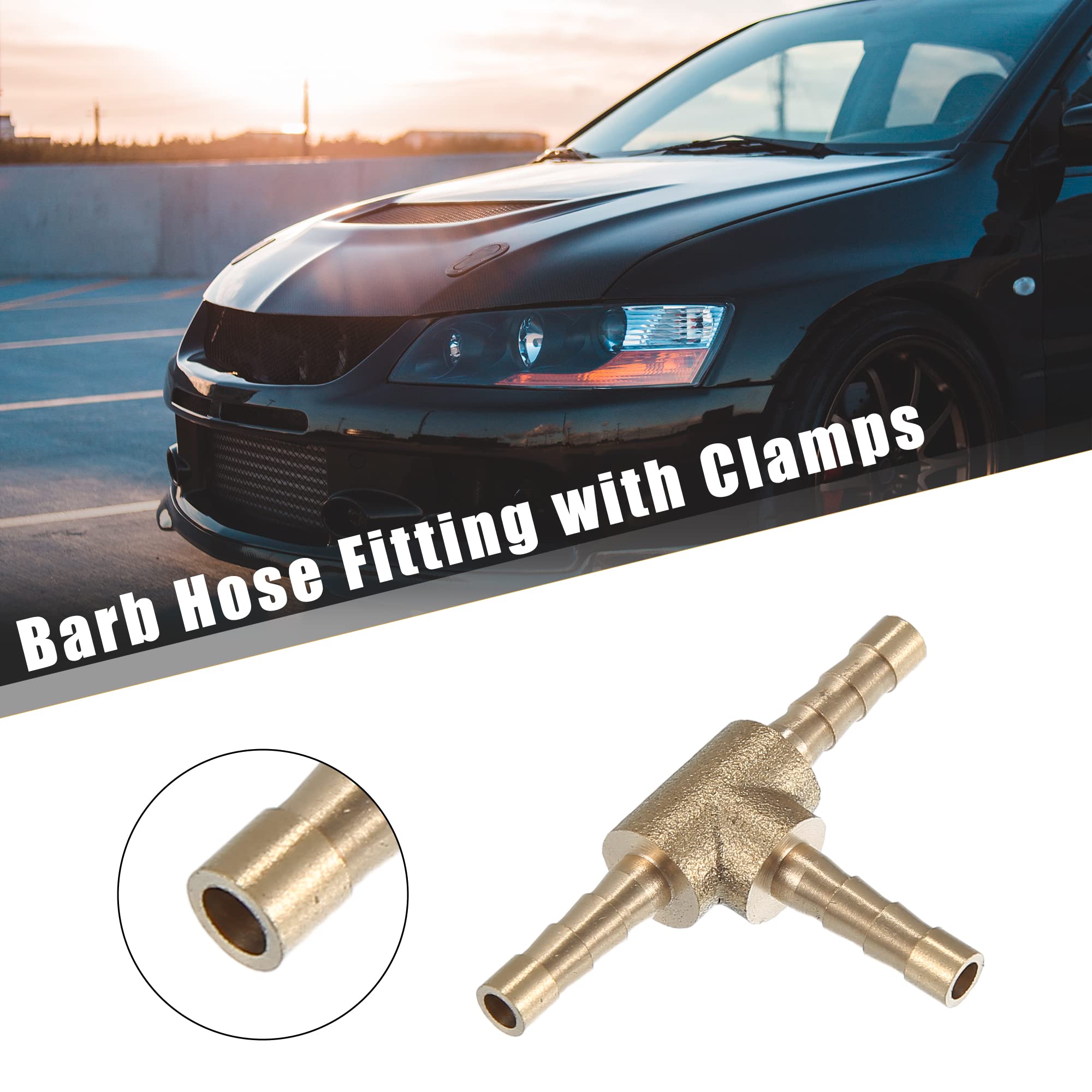 Raccordo Ottone 3 Vie 4mm - Giunto A Y Per Tubi Flessibili Universale - Foto 4