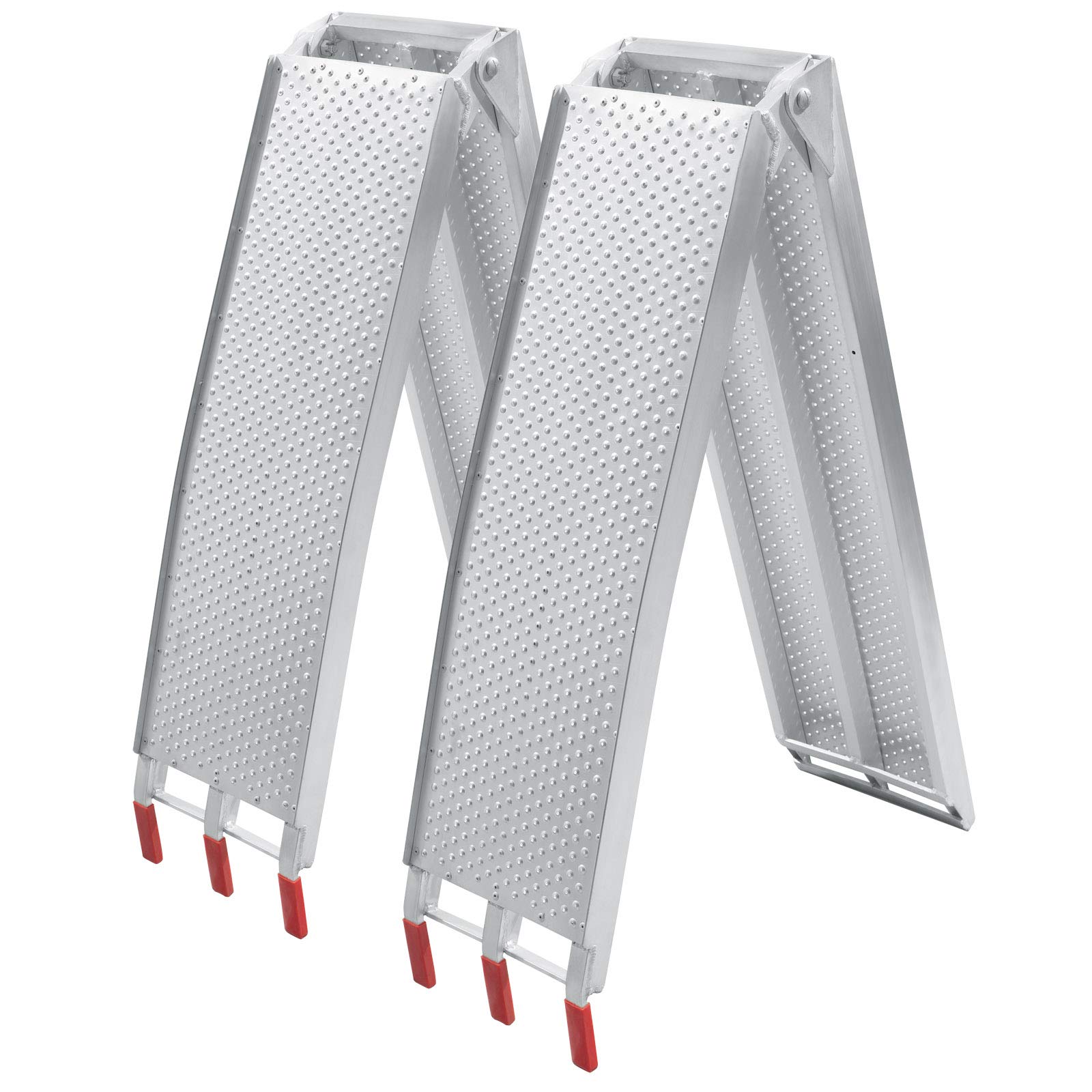 2x rampe di carico ripiegabili per moto ATV 215cm 680kg In alluminio Rampa di salita