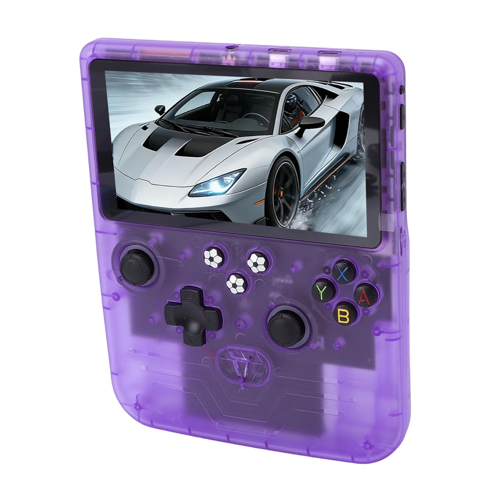 Console Portatile per Giochi Retrò, Schermo HD da 6 Pollici, Doppi Joystick RGB, Batteria 6000mAh, Console da Gioco Portatile con Scheda 128GB per Viaggi