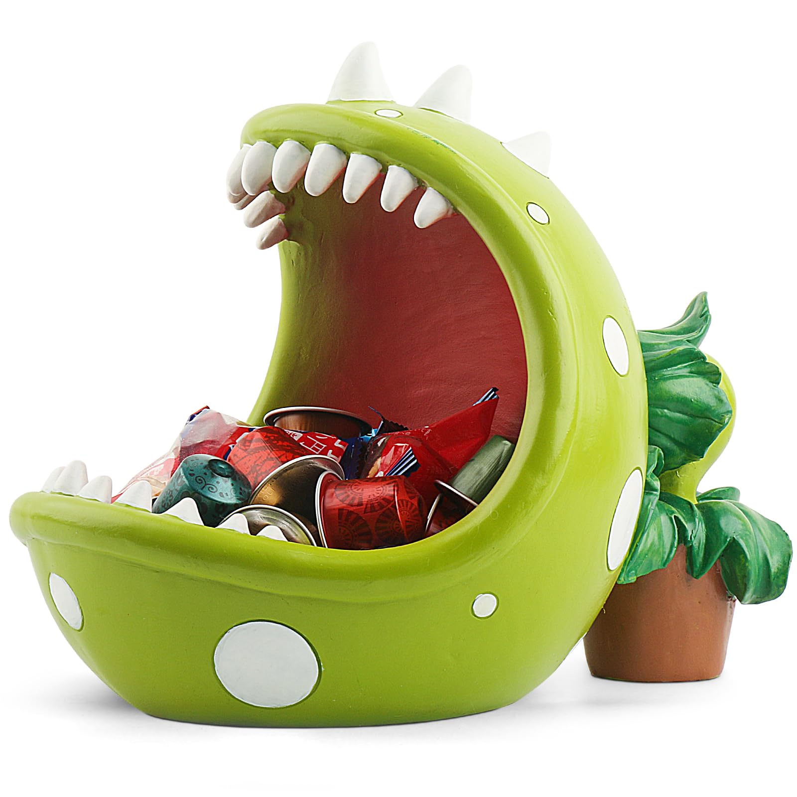 Amazon.com: ehuoyan Piranha Plant Large Candy Bowl For Candy Dish