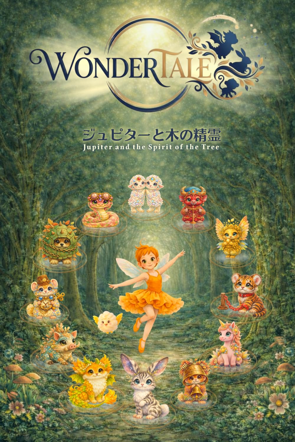 Wonder Tale ジュピターと木の精霊: 自己肯定感を育む読み聞かせ絵本/立ち止まった心を一歩進める、動物たちの勇気の物語