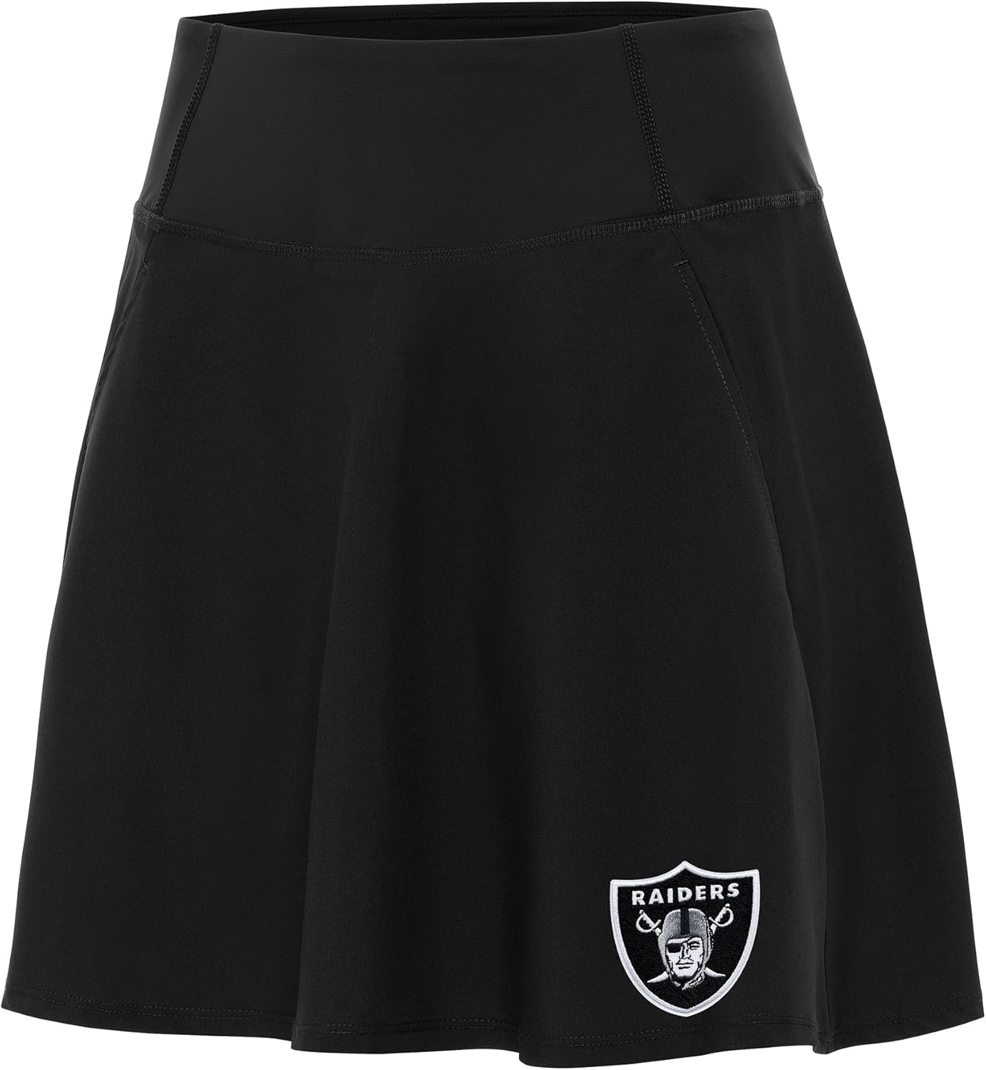 Antigua Women's Black Las Vegas Raiders Chip Skort