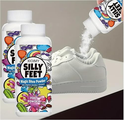 Feet smell powder, for smelly feet, shoe deodorant, removes odor inside shoes, sweat absorbent formula, making feet smell fresh, soft and soothing,fight sweat and have good smell