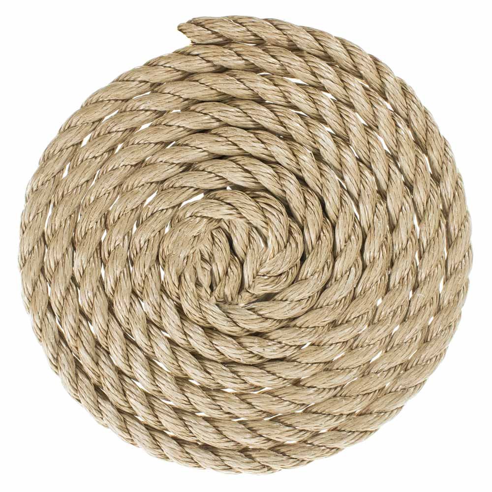 Golberg Twisted ProManila Seil – Polypropylen, Hellbraun, 1,9 Cm X 30,3 M – Stark & Wetterbeständig Wie Manila