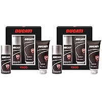 DUCATI | 1926 Confezione Uomo, Deodorante 150 ml + Docciaschiuma 200 ml Tb (Confezione da 2)