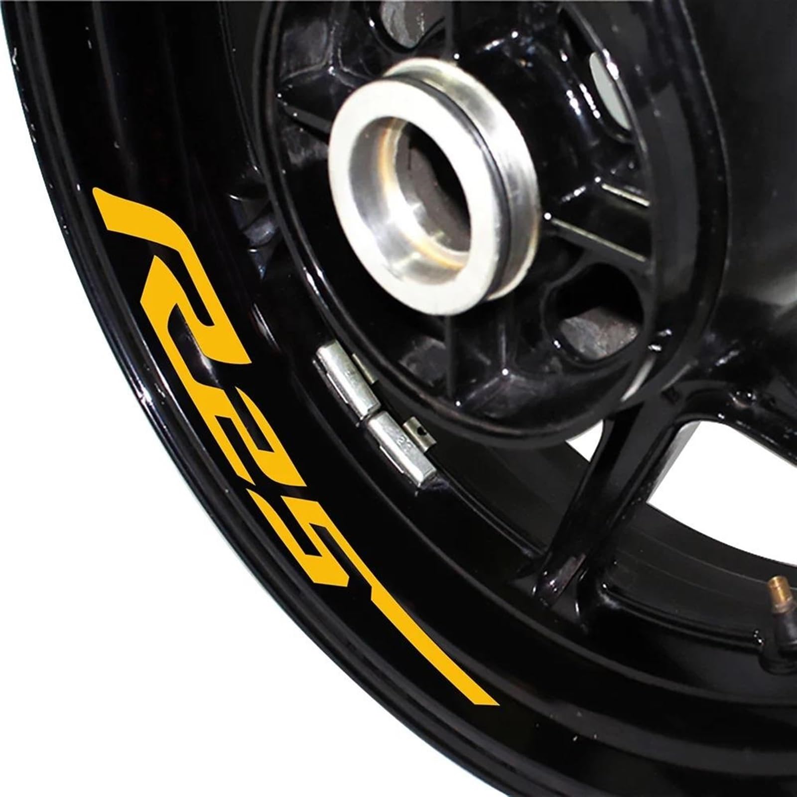 GRFIT Motorrad-Radaufkleber, Reflektierendes Felgenstreifenband, Motorrad-Aufkleber, Styling-Stick Für R25(Style 3)