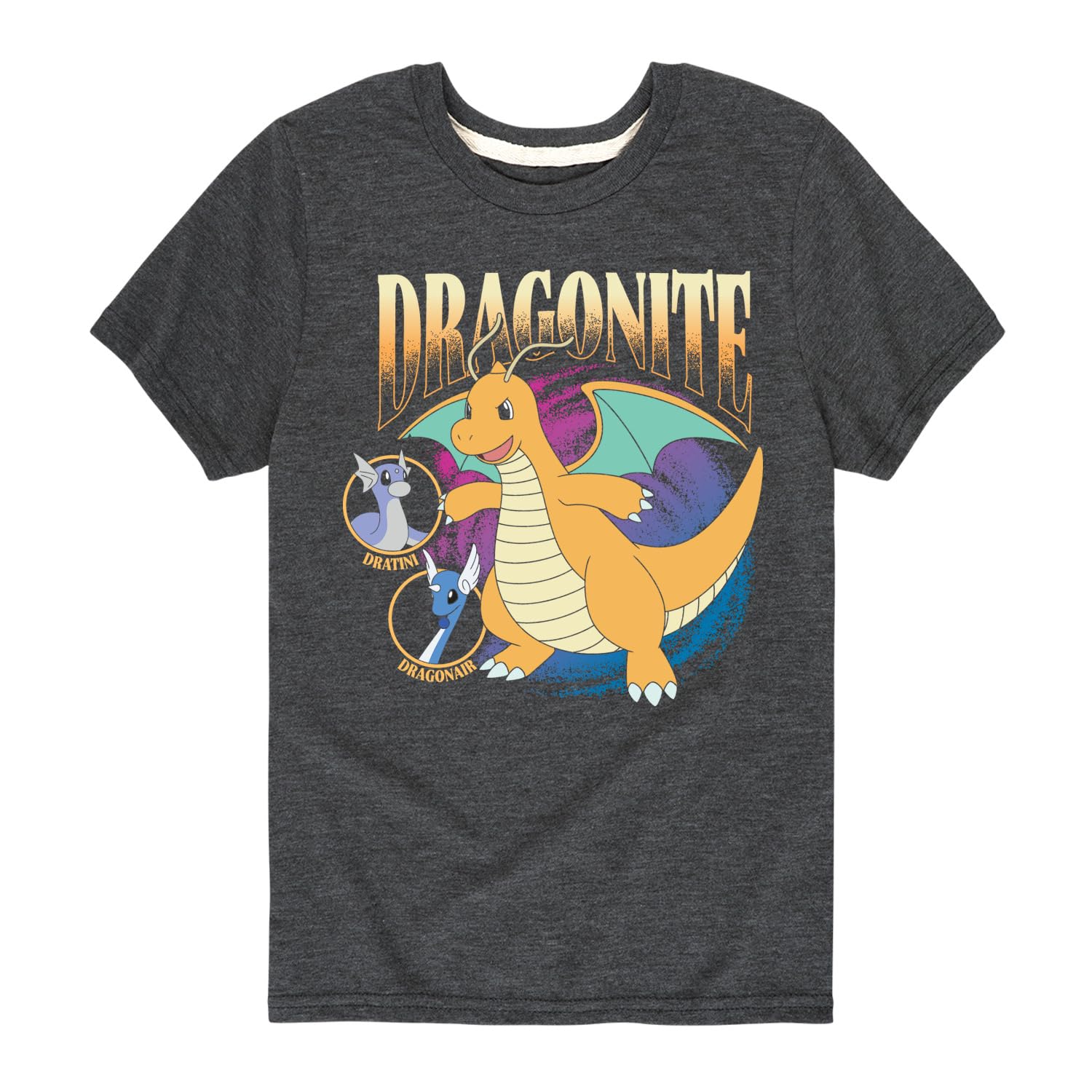 Pokémon - Dragonite Family - Youth Short Sleeve Graphic T-Shirt