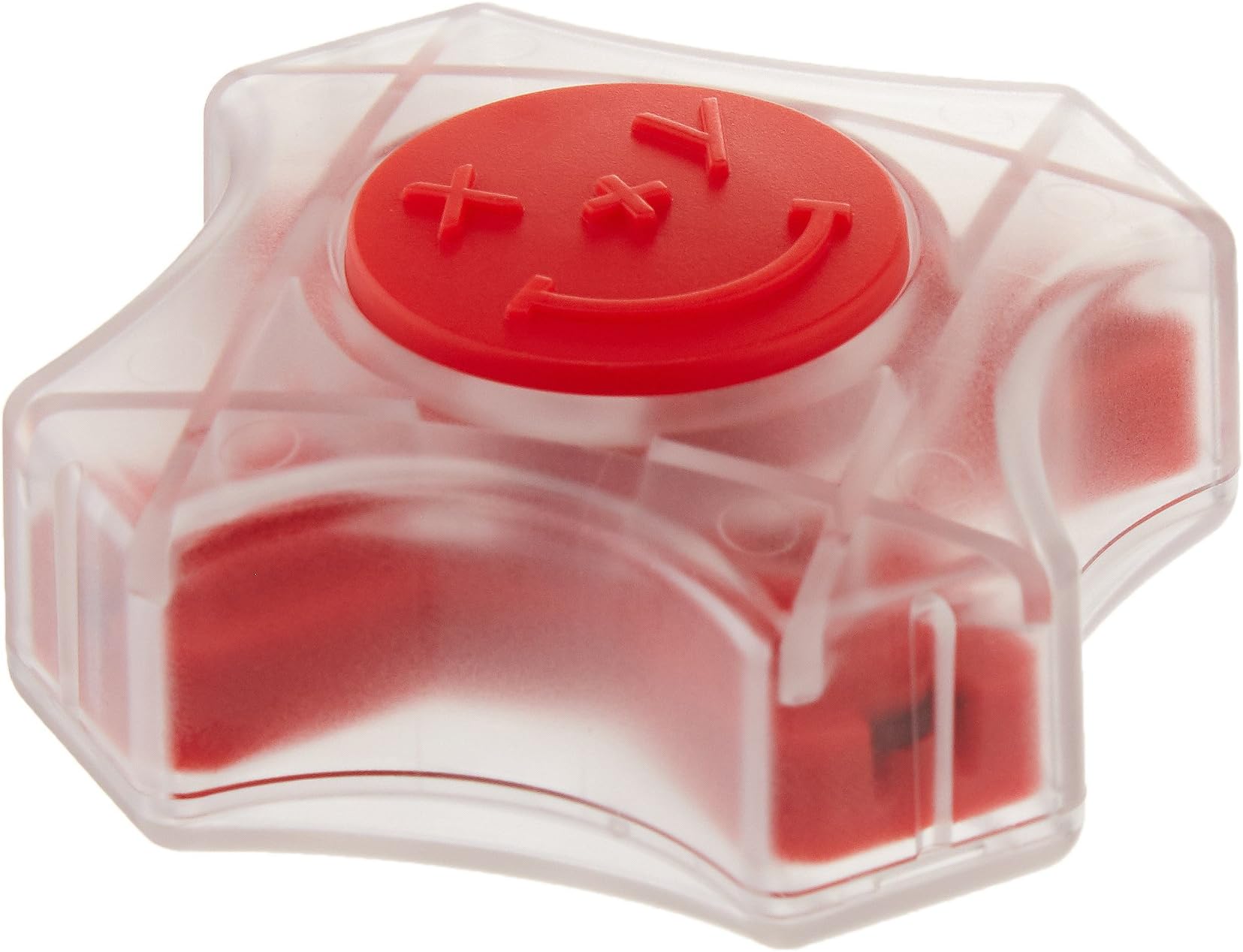 Self Inking XY Graph Stamp Clear and Red inch Measurement with EVA Pouch Packaging (CORD5)