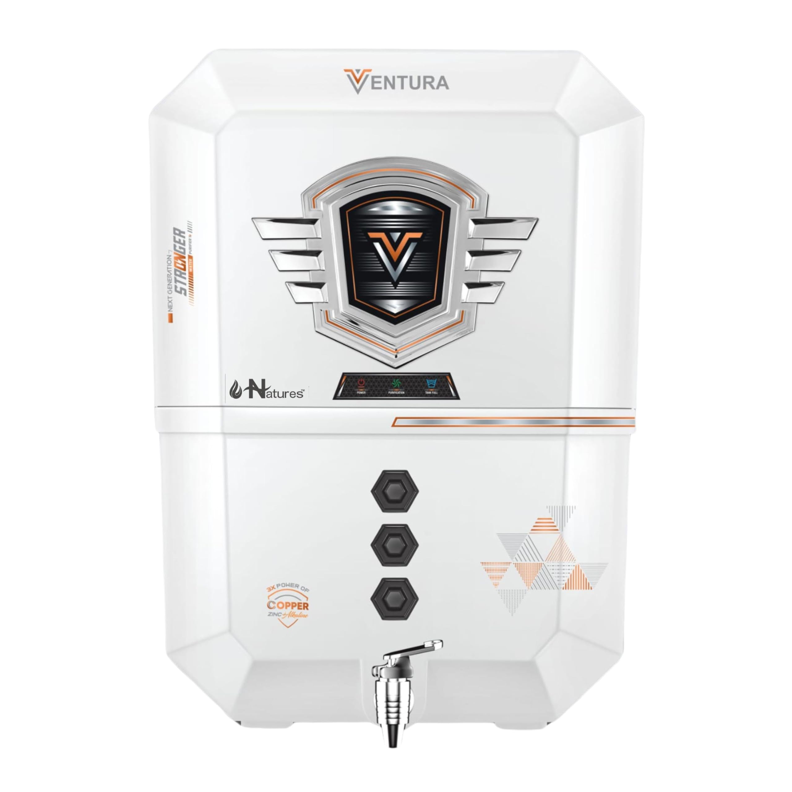 NATURES RO Ventura Water Purifier with RO+UV+UF+Alkaline+TDS Adjuster | Best Water Purfier for Home & Office With Free Pre Filter.-image-36