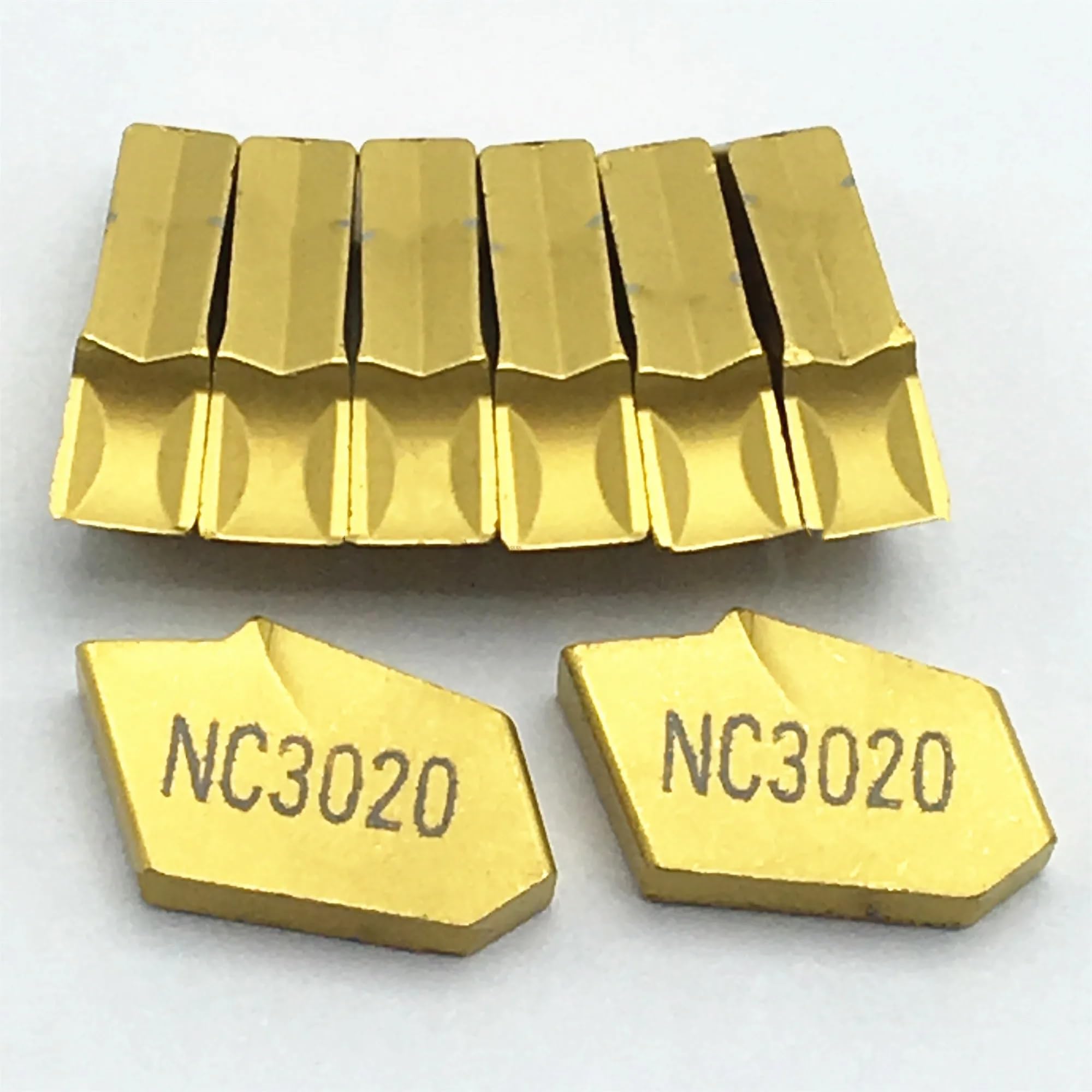 Taglierina Per Scanalature In Carburo Di Tungsteno A Testa Singola Da 10 Pezzi Con Intaglio E Taglio(SP400 NC3020)