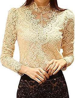 modelos de blusas de encaje 2019