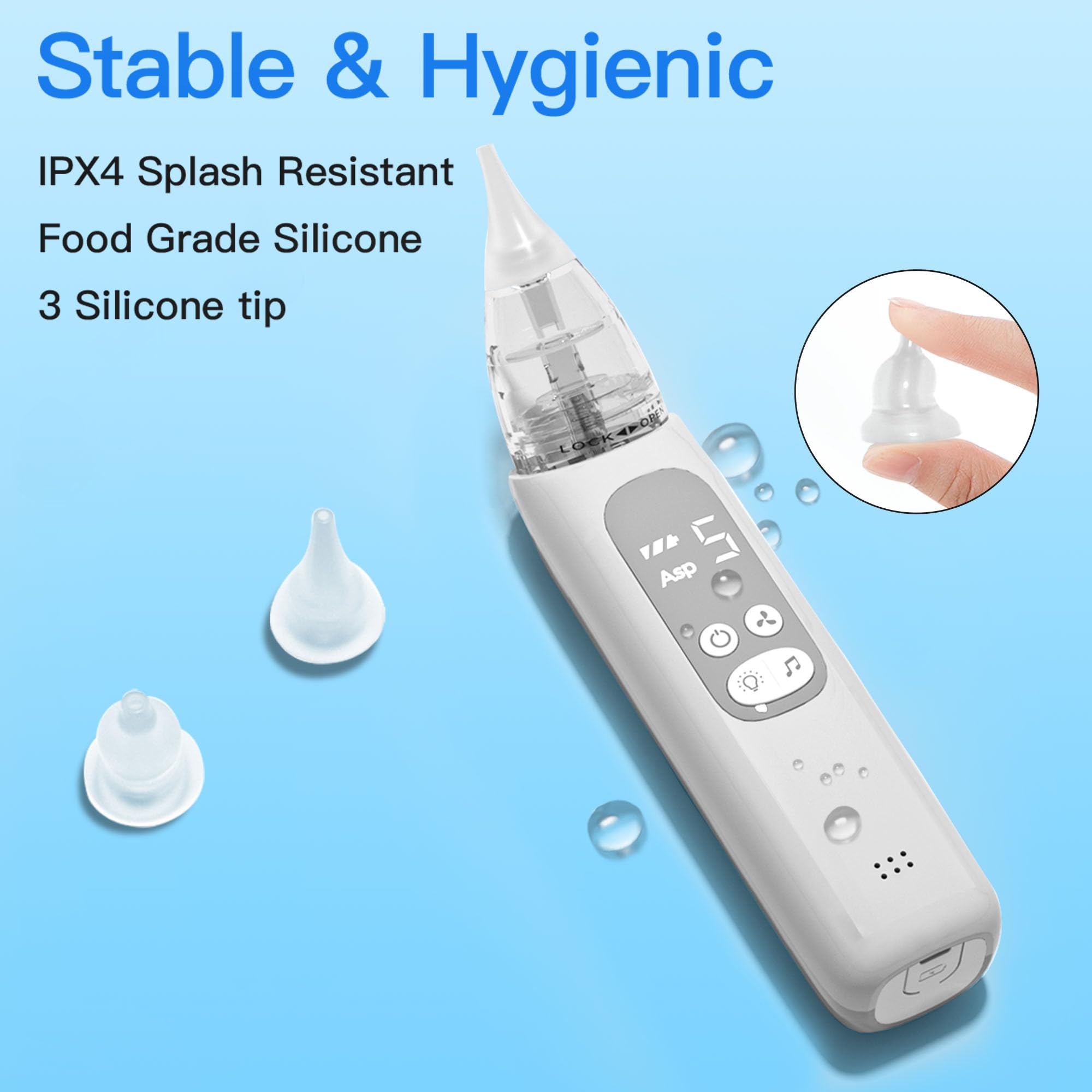 X-Bosak Baby Nasal Aspirator White
