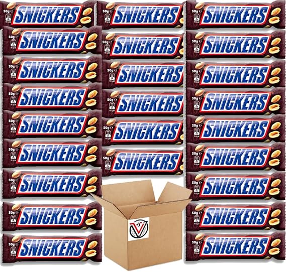 Snickers Bar 50g x 24 (Pack of 24)