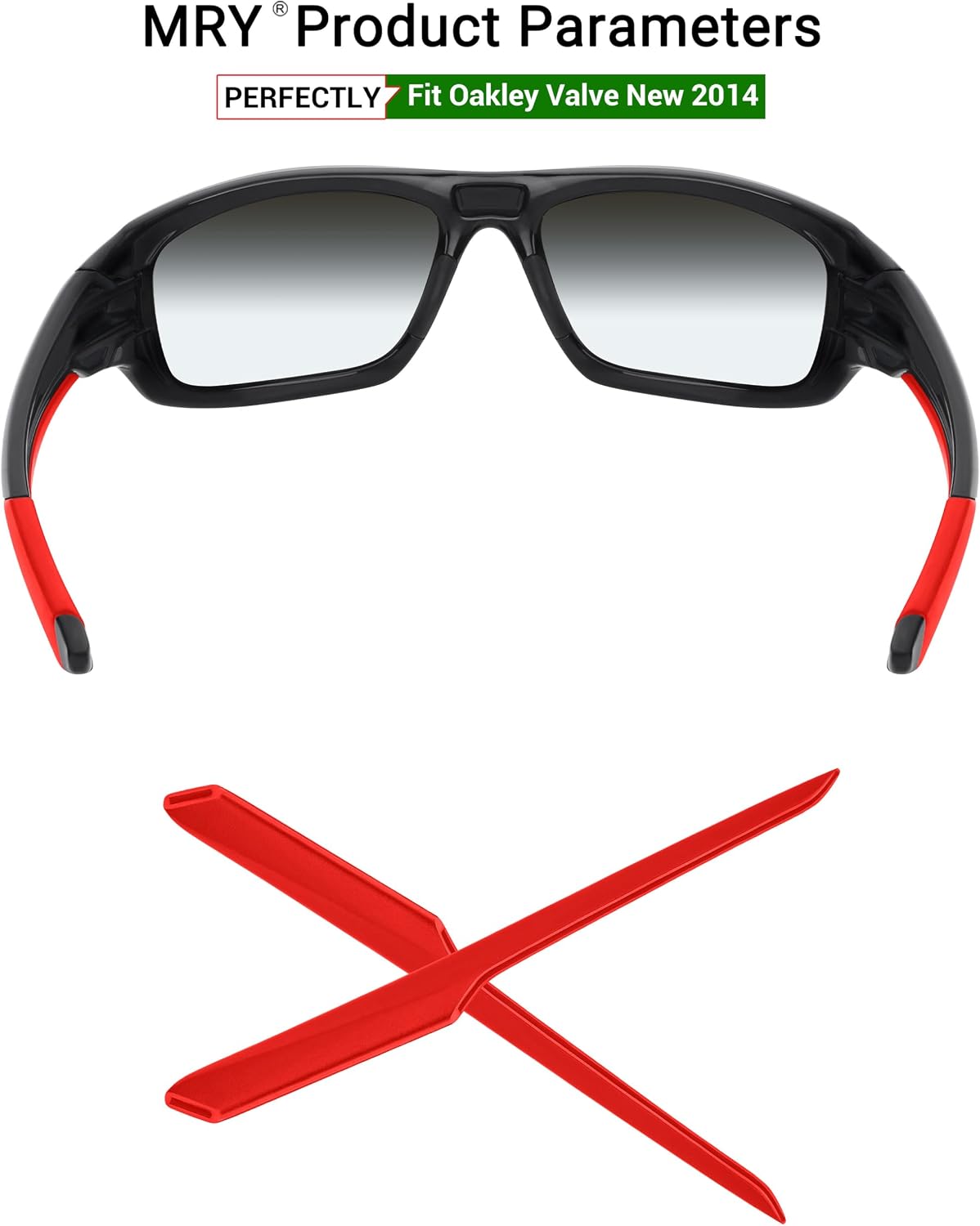 Mryok Replacement Earsocks for Oakley Valve New 2014 Sunglasses - Options image 2