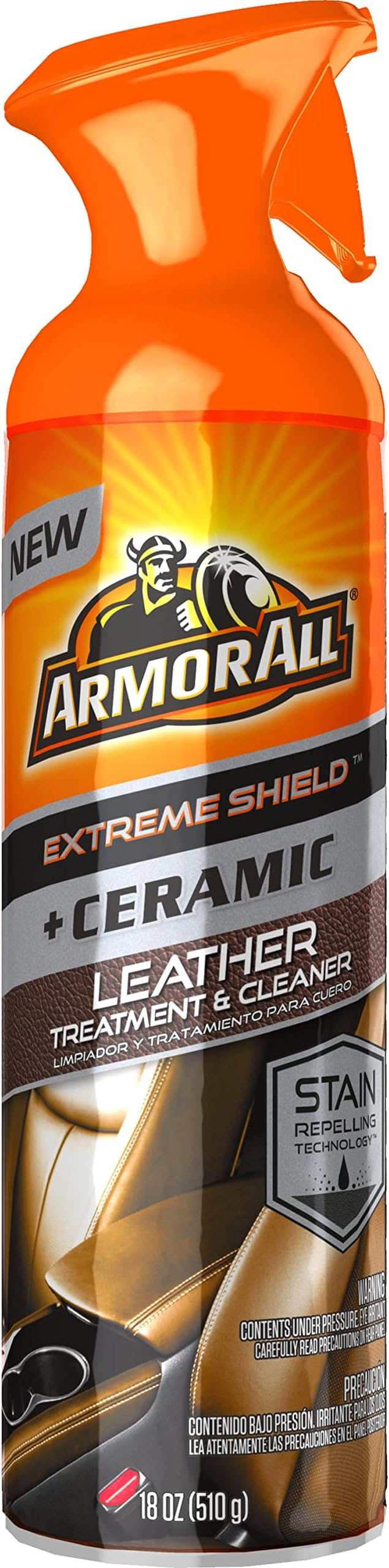 Armor All Leather Cleaner, Extreme Shield + Ceramic, 18 Oz