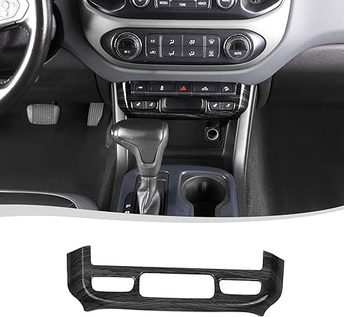 Voodonala Cubierta del panel de control de la lámpara de advertencia de la consola central interior de Chevrolet Colorado compatible con Chevrolet