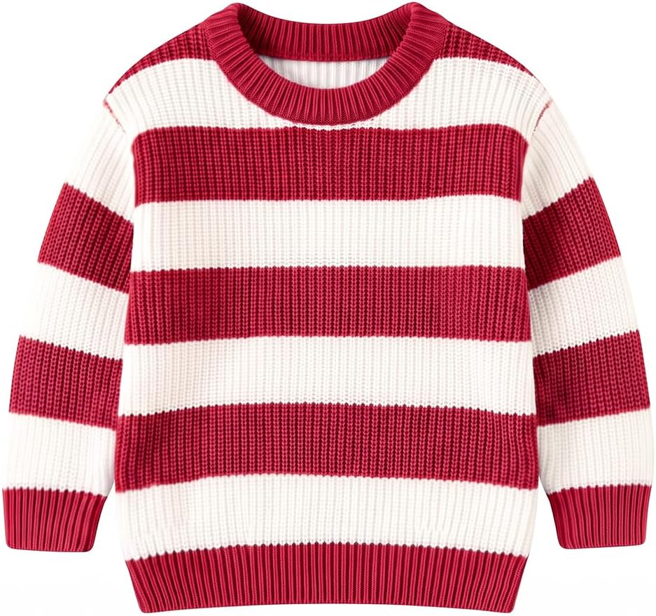 Toddler Baby Girl Boy Knit Sweater Pullover Fall Winter Clothes