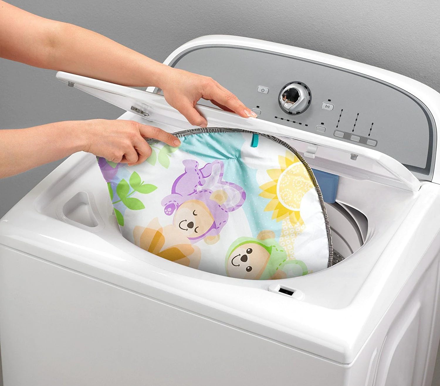 Fisher-Price Palestrina Musicale degli Orsetti con Arco Colorato, 5 Giocattoli Agganciabili, Musica e Suoni, per Neonati da 0+ Mesi, DYW46