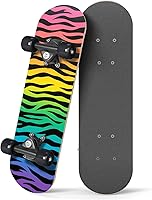 Vista 10 de Rude Boyz - Patineta de madera gráfica para niños (17 pulgadas)