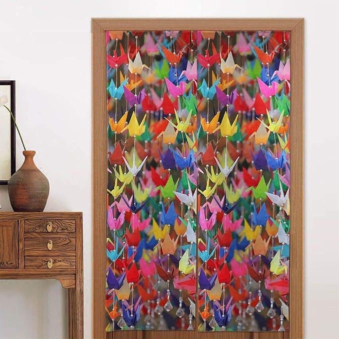 Amazon 千羽鶴 のれん スクリーン 目隠し 断熱 遮光 和風 おしゃれ 暖簾 インテリア ロング キッチン ウォールポケット 年中使用 86x143cm のれん オンライン通販 Amazon 千羽鶴 のれん スクリーン 目隠し 断熱 遮光 和風 おしゃれ 暖簾 インテリア ロング キッチン ウォールポケット 年中使用 86x143cm のれん オンライン通販