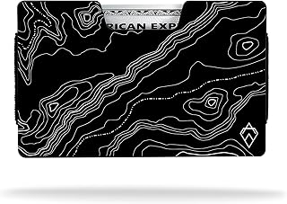 Atom Wallet – RFID Blocking Card Holder with Money Clip and Gift Box – Expandable Minimalist Wallet Design – Slim Mens Wallet (Atom Collection)