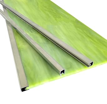 3/8" U Zinc Came for Stained Glass Works Framing, 36ft Zinc Came 3ft x 12
