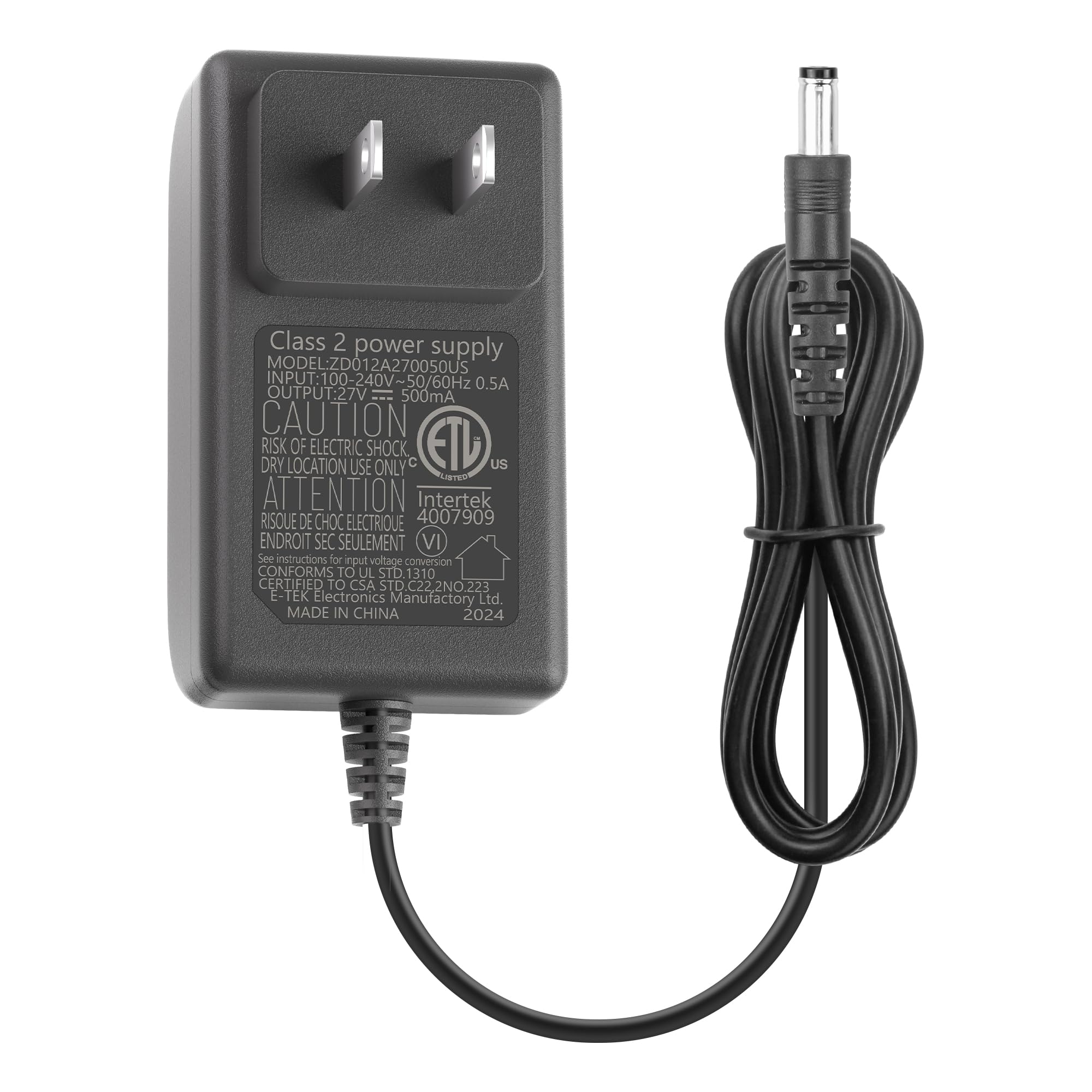 Amazon.com: 27V Power Adapter Replacement Charger for Sharper