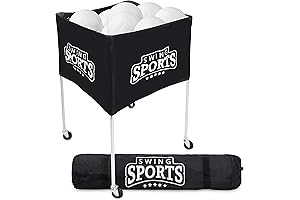 Sturdy 40x24in Volleyball Cart with Wheels