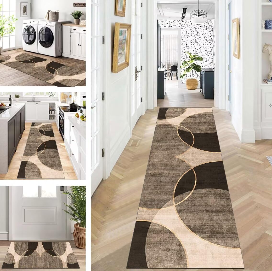 Tapis de couloir anti-glisse et lavable fini les sols sales et glissants
