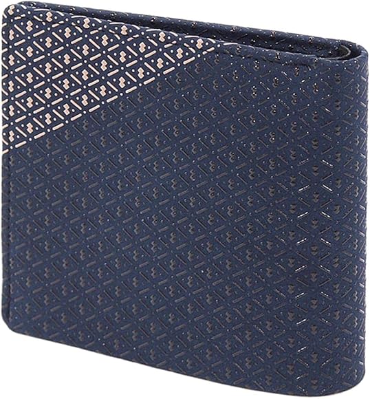 Amazon | [印傳屋] 印伝 二つ折り財布 小銭入れあり 鹿革 庵（いほり